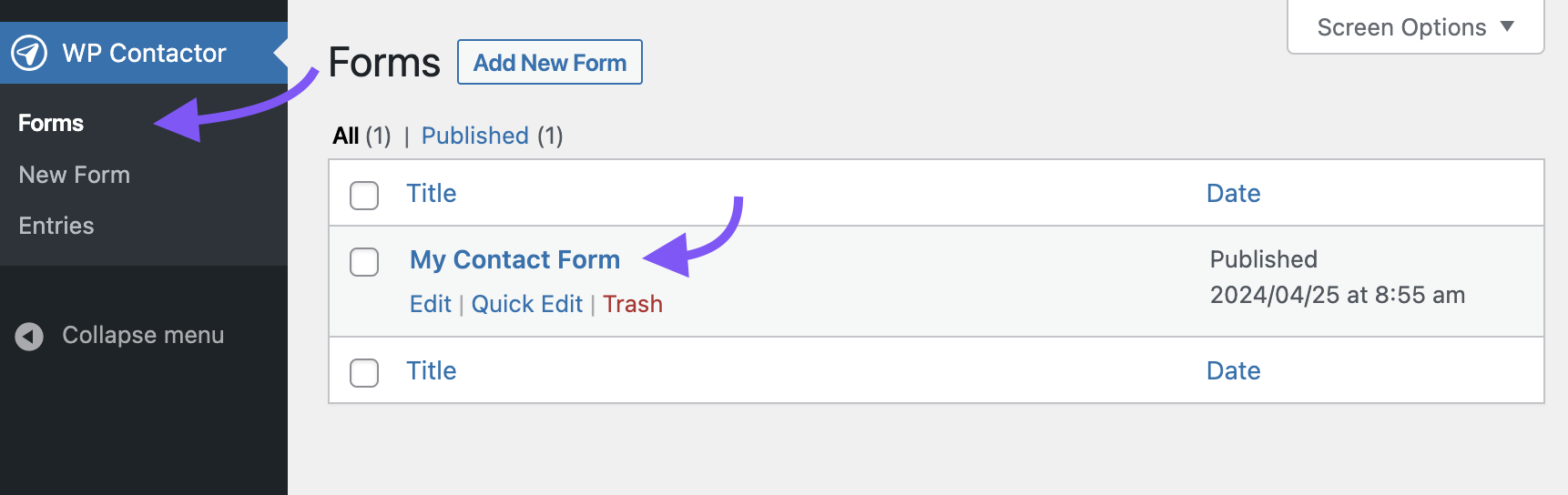 Edit Form